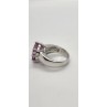 925 Sterling Silver Amethyst Ring Size 7