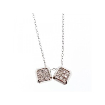 925 Sterling Silver CZ Necklace Pendant