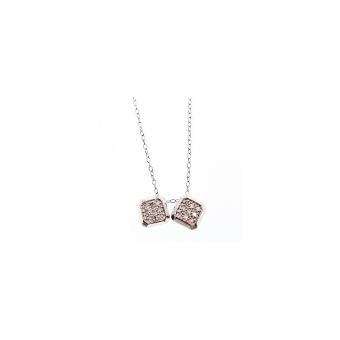 925 Sterling Silver CZ Necklace Pendant