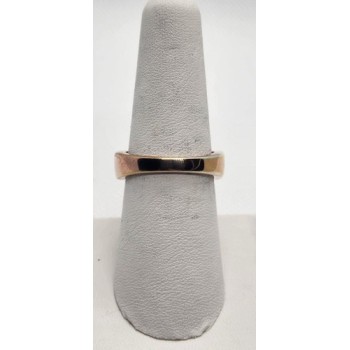 925 Sterling Silver Topaz Ring Size 8