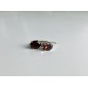 925 Sterling Silver Garnet Earrings