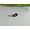 925 Sterling Silver Garnet Earrings