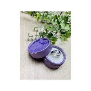 925 Sterling Silver Blue Spinel Ring Size 6.5