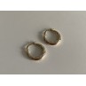 925 STERLING SILVER GOLD PLATED (10K)  EARRINGS
