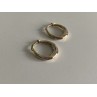 925 STERLING SILVER GOLD PLATED (10K)  EARRINGS