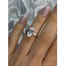 Beautiful 925 Sterling Silver CZ Ring Size 6
