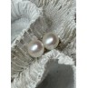 925 STERLING SILVER FRESH WATER PEARL EARRINGS LENGTH 0.35 Inch