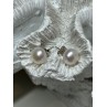 925 STERLING SILVER FRESH WATER PEARL EARRINGS LENGTH 0.35 Inch