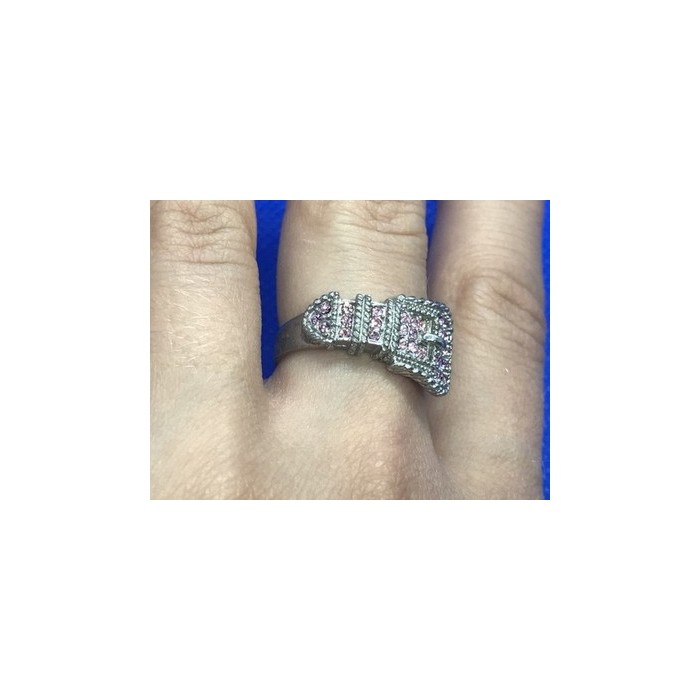 925 Sterling Silver Pink Quartz 