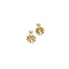 925 Sterling Silver Citrine & CZ 
