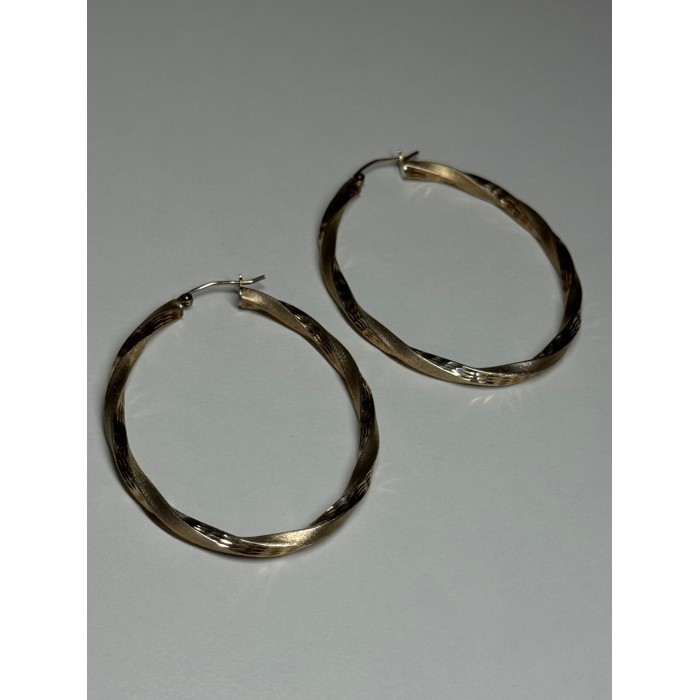 925 Sterling Silver Earrings Length 53.5 Mm