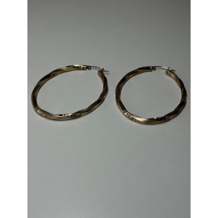 925 Sterling Silver Earrings Length 53.5 Mm