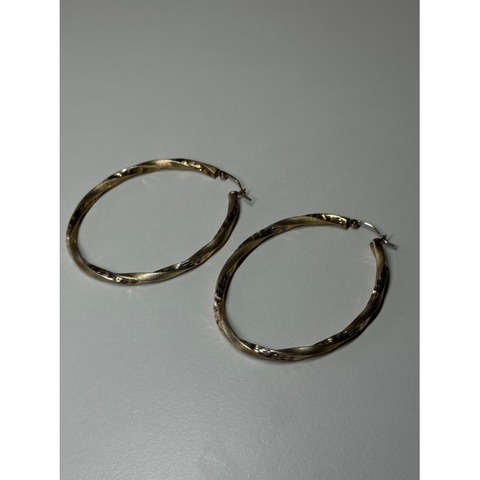 925 Sterling Silver Earrings Length 53.5 Mm