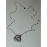 925 Sterling Silver Baby Bear CZ Necklace Length 18 Inch