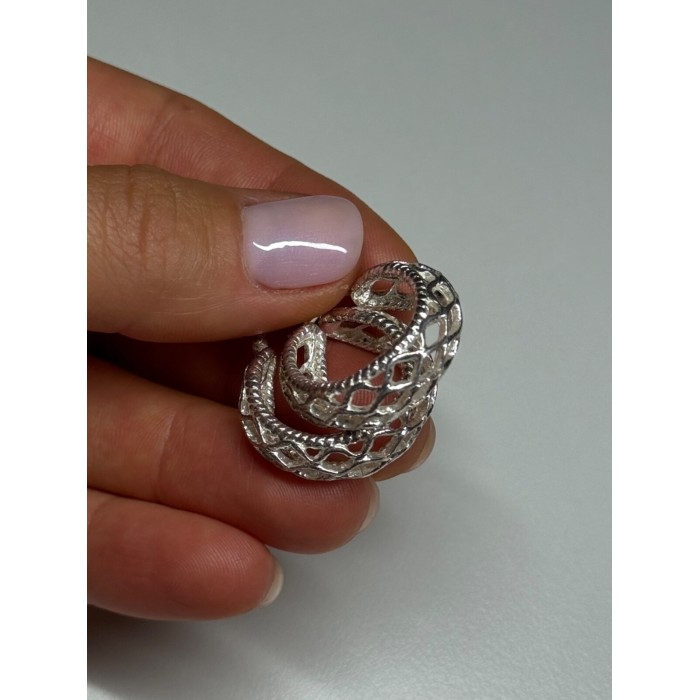 925 Sterling Silver Earrings Length 24 Mm