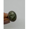 925 Sterling Silver Agate Ring Size 7