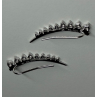10K WHITE GOLD  DIAMONDS 0.9 CARAT EARRINGS LENGTH 26 mm