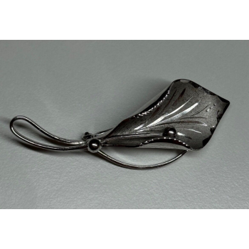 925 Sterling Silver Flower Brooch