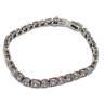 925 Sterling Silver CZ Bracelet