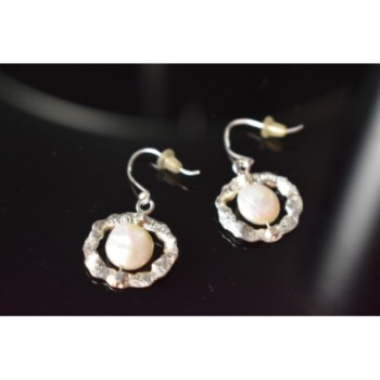 925 Sterling Silver Pearl 