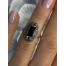 Vintage 925 Sterling Silver Onyx Ring Size 5