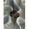 925 Sterling Silver Amethyst & Beryl Ring Size 7