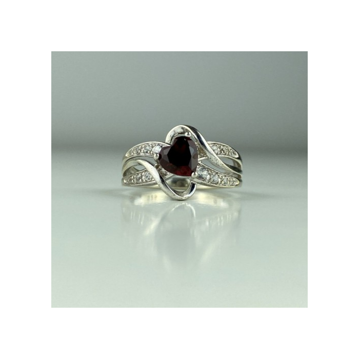 925 Sterling Silver Spinel & CZ 