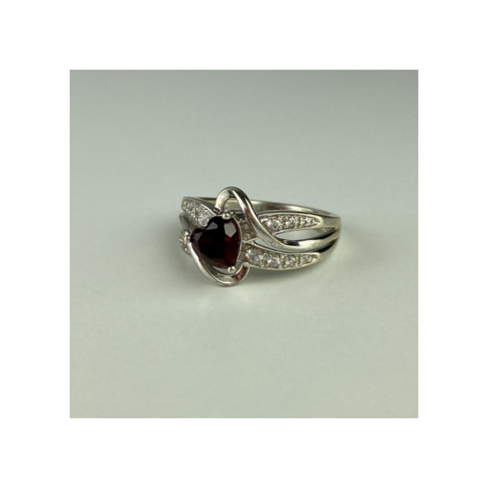 925 Sterling Silver Spinel & CZ 