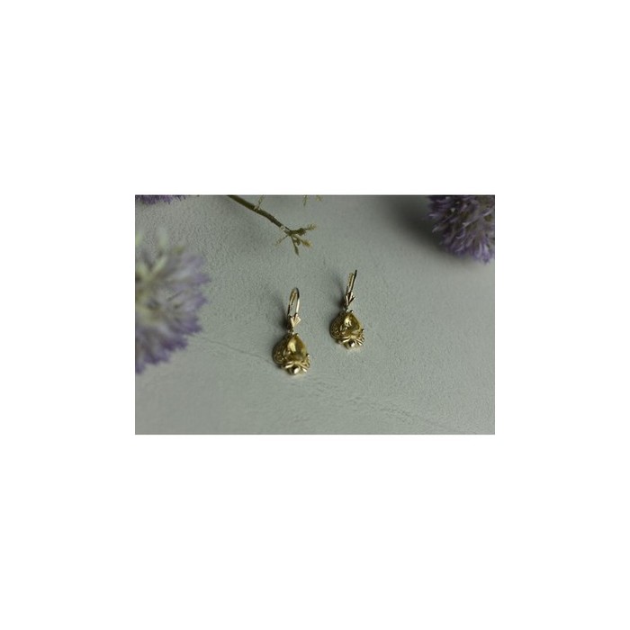 925 Sterling Silver Yellow Tourmaline Earrings