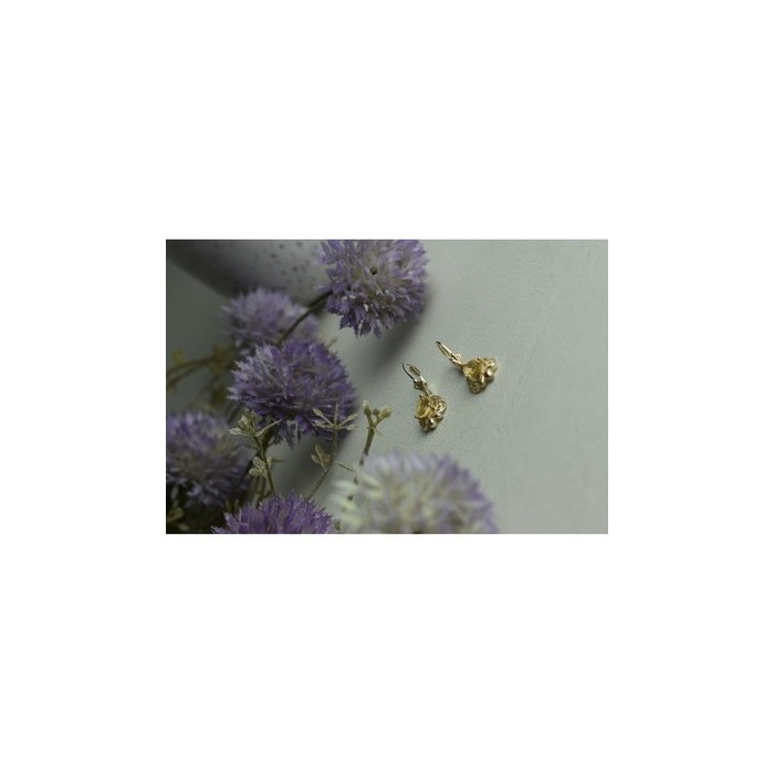 925 Sterling Silver Yellow Tourmaline Earrings