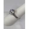 925 Sterling Silver CZ Ring Size 7.75