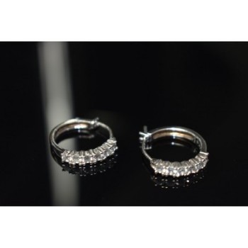 925 Sterling Silver CZ Earrings
