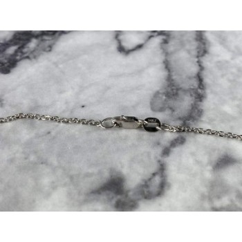 14 White Gold Chain 16.1 In