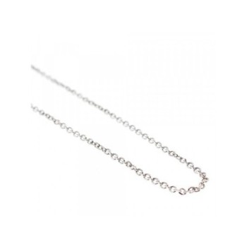 14 White Gold Chain 16.1 In