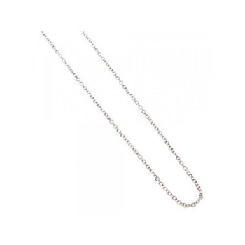 14 White Gold Chain 16.1 In