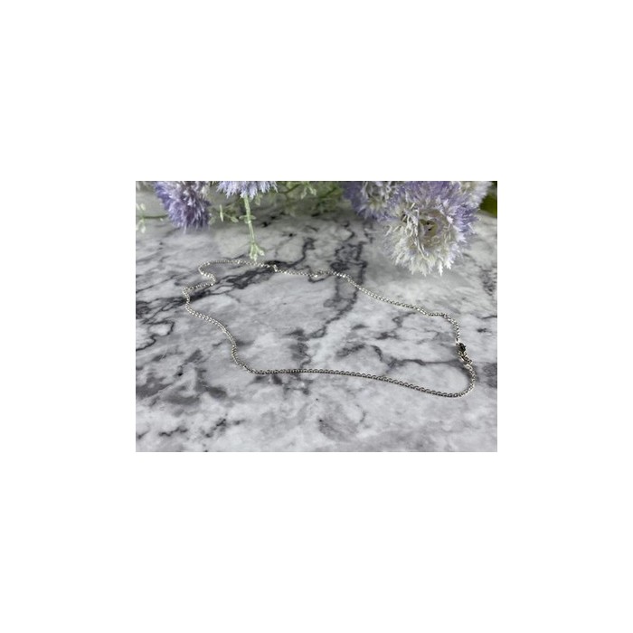 14 White Gold Chain 16.1 In