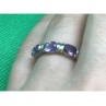 925 Sterling Silver Amethyst Ring Size 6.5
