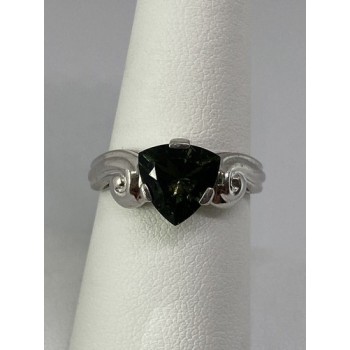 925 Sterling Silver CZ Ring Size 7.75