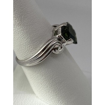 925 Sterling Silver CZ Ring Size 7.75
