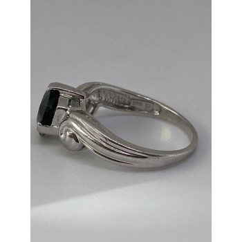 925 Sterling Silver CZ Ring Size 7.75