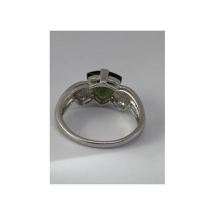 925 Sterling Silver CZ Ring Size 7.75
