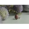 925 Sterling Silver Rhodochrosite Ring Size 7