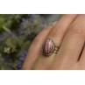 925 Sterling Silver Rhodochrosite Ring Size 7