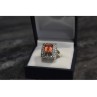 925 Sterling Silver Spinel & Goshenite Ring Size 10