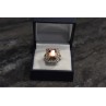 925 Sterling Silver Spinel & Goshenite Ring Size 10