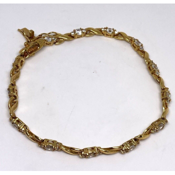 925 Sterling Silver Сz Bracelet