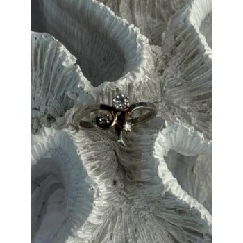 925 Sterling Silver Beryl Ring Size 7