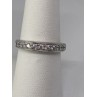 925 Sterling Silver CZ Ring Size 7.75