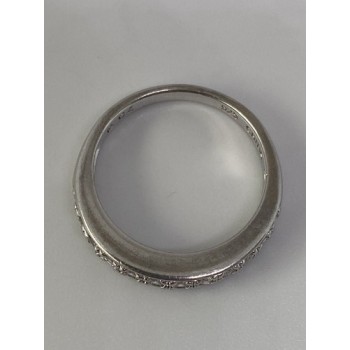 925 Sterling Silver CZ Ring Size 7.75