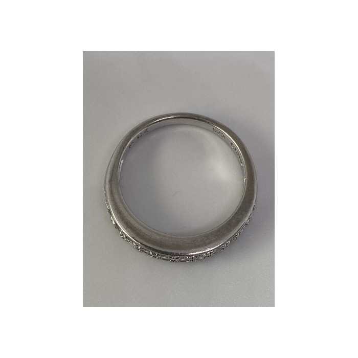 925 Sterling Silver CZ Ring Size 7.75